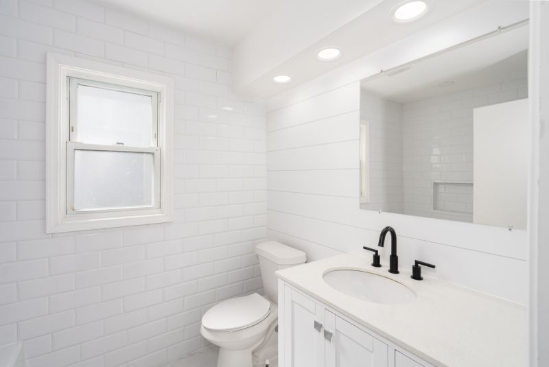 Renovated Master Bathroom with Modern Fixtures